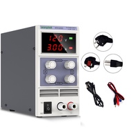 Adjustable DC Power Supply 120V 3A LED Digital Lab Bench Power Source Stabilized Power Supply Voltage Regulator Switch Wanptek