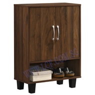 2 Door Shoe Cabinet With Open Shelf (YW-6266)