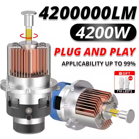 D2S D4S LED Car Headlight Bulb 360 Canbus HID D2R D4R D1S D3S D8S D3R Led Xenon Bulb D1R Led Car Lam
