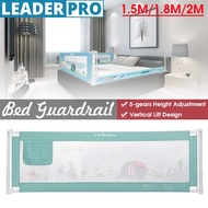 Baby Playpen Bed Fence Safety Rails 1.5m/1.8m/2m for Children Infants Kids Adjustable Bedding Crib B
