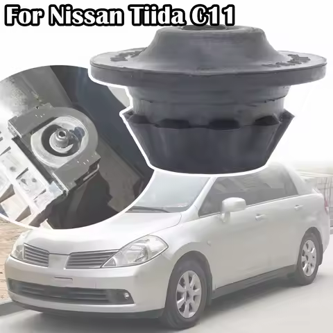 For Nissan Tiida C11 C12 Latio Pulsar C13 Upper Lower Radiator Mount Bracket Bushing Set 21507-4M400