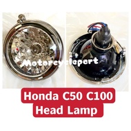 Honda C50 C100 Head Lamp Lampu Depan