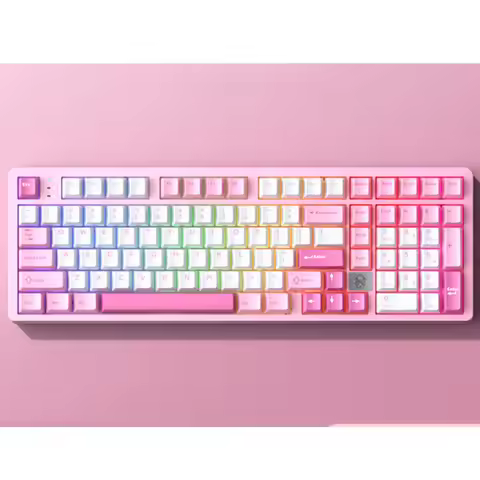 LEOBOG Hi98Pro Mechanical Keyboard The Third Mock Examination Aluminum Alloy Heat Exchange Wireless 