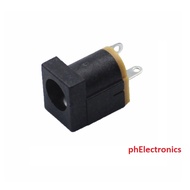2pcs Female DC jack Barrel-type 5.5mmx2.1mm DC012 dc012 dc-012 2.1mmx5.5mm vertical type straight