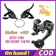 Shimano Acera M390 Rear Derailleur 7 8 9 speed EF51 shifter 3*7/8s MTB bike shifter+ Rear Derailleur