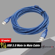 USB 2.0 Male to Male Extension Cable 10M Extension Cable 10 Meter Extension