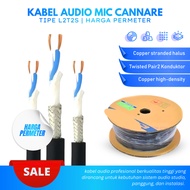 Large Stereo Mic Cable L2T2S Meter Cannare Mic Cable L-2T2S Pure Copper Audio Cable 1 Meter Mic Cabl