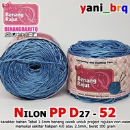 PP D27 PLAINNilon 52 YOUNGbiru