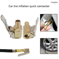 ✨[nappa] แบบพกพายางรถยนต์สูบลมท่อปั๊มสูบลมเชื่อมต่อล็อคแอร์แคลมป์อะแดปเตอร์เชื่อมต่ออุปกรณ์เสริมรถยนต์