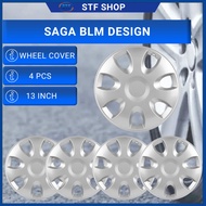 Universal R13'' Inch Car Wheel Cover Tyre Center Hub Cap Steel Rim Universal 13 Inch Rim Cover (Saga