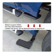 1 Piece 75312-01A Rear Bumper Pedal Pedal Bed Step Pickup Truck Cab Side Step Retractable for 2015-2