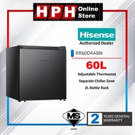 Hisense / Midea Single Door Mini Bar Fridge Refrigerator (50L / 60L) RR60D4ABN MDRD86FGG 迷你冰箱 Peti S