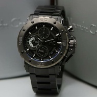 jam tangan pria ALEXANDRE CHRISTIE 9205 rantai full black