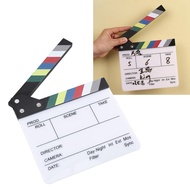 aliwell Film Clap Board Director Filming Clapper Clapboard Photo Prop for Decoration
