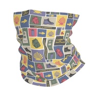 Buen Camino De Santiago Bandana Neck Gaiter Windproof Face Scarf Cover Men Women Headwear Tube Balac