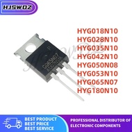 10Pcs/lot HYG050N08 HYG180N10 HYG018N10 HYG053N10 HYG065N07 HYG035N10 HYG028N10 HYG042N10 TO-220 New