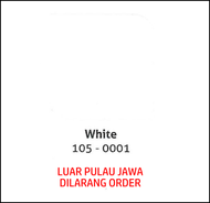 Cat Lantai dan Jalan Epoxy Putih UPOX Danapaint / cat lantai keramik beton besi kayu