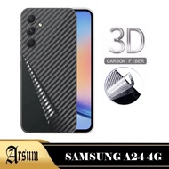 LAYAR Promo Garskin Skin Carbon Samsung A24 4G 2023 Back Screen Protector