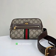 ✨99新 🥳全港最平🌈GUCCI Ophidia Belt Bag 517076 96I3B 8745 Supreme/Brown 古馳 金扣腰包 棕色 💖可單肩 可斜背 👏現貨 支持陪驗 #女裝手袋