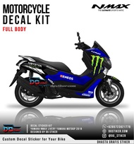 Decal Sticker Nmax Livery Yamaha MotoGP 2019 DG Stiker1