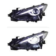 BONINGYU | ชุดโคมไฟหน้า LED สำหรับ Mazda 3 Axela 14-19