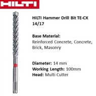 Drill bit TE-CX 14/17 Hilti Hammer/concrete