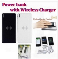 Samsung.iPhone8 or 8+. **Portable.Easy use ** Wireless Qi Charger cum powerbank.