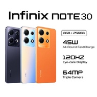 INFINIX Note 30 (8+8GB RAM + 256GB ROM) 45W+5000mAh Fast Charging /64MP/120Hz /JBL Dual Speaker