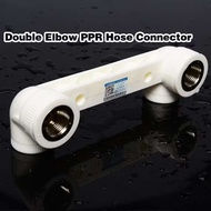 DN15 PPR Pipe Connector 1/2‘’ Double Elbow PPR Fittings Female