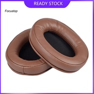FOCUS 1 Pair Soft Faux Leather Sponge Headphone Ear Pads Headset Accessories for Sony