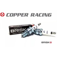 BRISK COPPER RACING SPARK PLUG L14C Y125ZR RXZ VIRAGO535 RG SPORT RGV RGX TXR DINAMIK KRR150 KR150 V