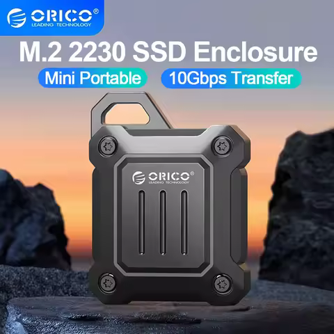 ORICO M.2 NVMe SSD Enclosure 2230 SSD Enclosure USB 3.2 Gen 2 10Gbps NVME PCI-E M-Key 2230mm Externa