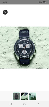 Omega x Swatch MoonSwatch 地球色