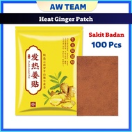 Heat Ginger Patch Pain Patch Herbal Patch Koyok Halia Sakit Badan Pain Relief Patch