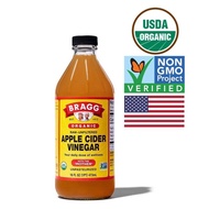 [Genuine Product] Bragg Organic Apple Cider Vinegar - Bragg Organic Apple Cider Vinegar - 473ml bottle