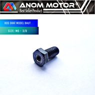 Bos drat baut 10 model baut (m6 - 3/8)