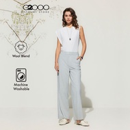 G2000 กางเกงสูทสำหรับผู้หญิง Straight Leg รุ่น 5125419392 GREY