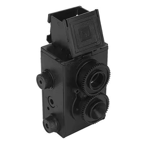 In Stock Classic Effect DIY Double Lens Assembly Camera Retro Nostalgic Double Reflection Film Camer