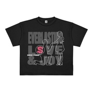 BOXY T-shirt | BOXY OVERSIZE T-SHIRT - LOVE & JOY