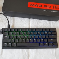 MADLIONS MAD60HE / MAD60 HE PRO/Flaghsip 8K RGB (Black) second hand Gaming Keyboard smooth