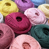 [8ply] Monaco Mercerized Crochet Cotton 8ply 100g Size 2 Sport Weight Yarn 100% Cotton Crochet Yarn 