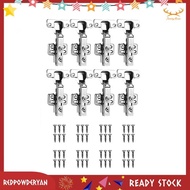 [Stock] 8-Pack Cabinet Soft Close Hinges Angle 110° with Hydraulic Spring, Cup Hinge, Removable