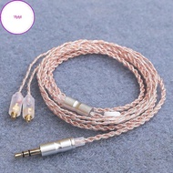yiyi HiFi Earphone Upgrade Cable MMCX 3.5mm 1.2m Silver Plated Cable For IE200/IE300/IE600/IE900/ N5