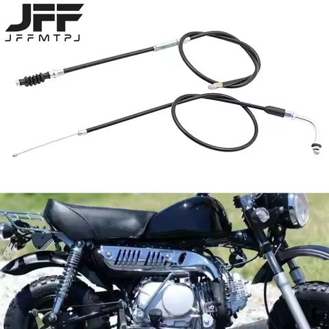 Motorcycle 810mm 770mm Clutch Cable Throttle Cable For Honda Z50 Z50A Z50J Z50R Mini Trail Monkey Bi