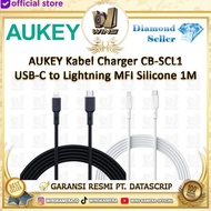 Produk Terbaru Aukey Kabel Charger Cb-Scl1 Iphone Usb-C To Lightning