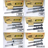 LC135 Y125Z SYM E BONUS 110 N BONUS  Y100 SRL110 SRL115 FI  Y110 TOBAKI FRONT FORK SET FORK DEPAN AS