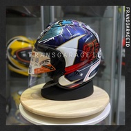 HELM ARA! VZRAM VZ RAM PEDROSA SHOGUN HALF FACE 1:1 COPY ARA!