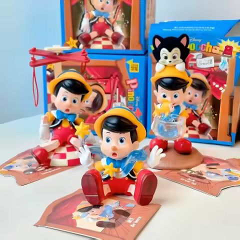Genuine TOPTOY Disney Pinocchio Growth Diary Series Blind Box Surprise Mystery Box Trendy Figurine D