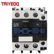 CJX2-3210 AC Contactor Switch 32A Magnetic Contactor LC1-D3210 AC220V/380V 50/60HZ  CJX2-3201