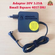Charger Adapter 20V 3.25A 65W 4017 Small Square Original Super Ideapad 3-17ADA05 3-14IML05 3-14IIL05